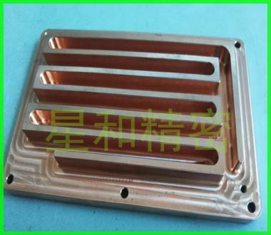 铜散热板CNC加工