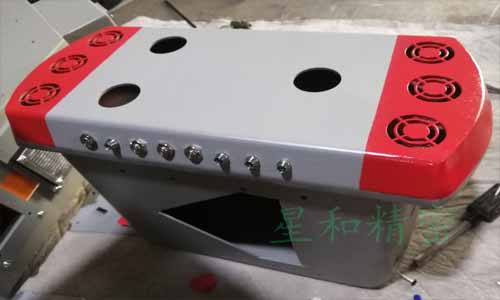 机械加工喷漆印字